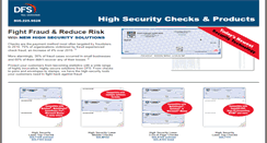Desktop Screenshot of dfshighsecurity.com